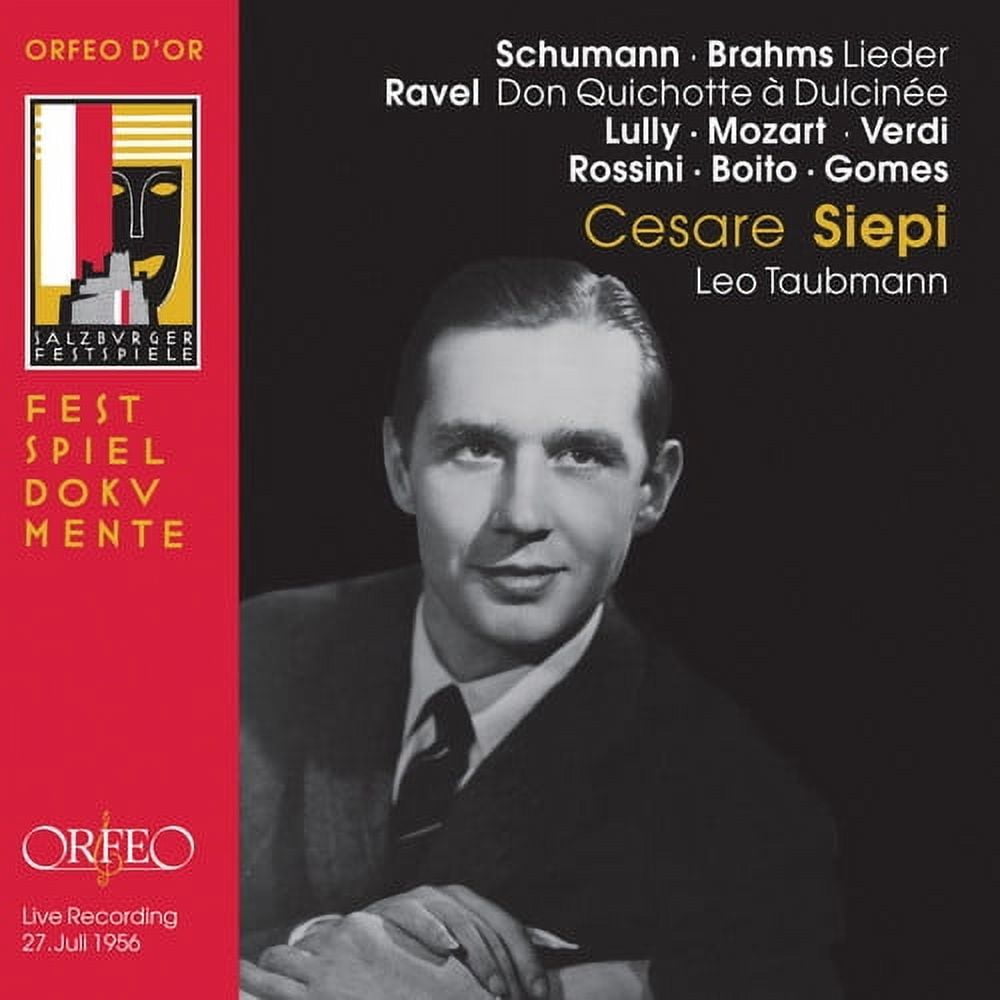 Cesare Siepi - Liederabend - Music & Performance - CD
