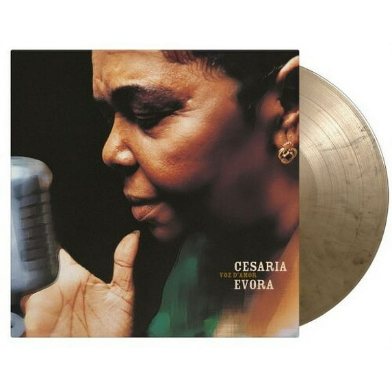 Cesaria Evora - Voz D'Amor - Limited 180-Gram Gold & Black Marble Colored Vinyl - Music & Performance