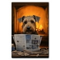 thumbnail image 1 of Cesky Terrier Dog Bathroom Decor - Funny Bathroom Decor Wall Art, Dog Bathroom Wall Art and Animal Canvas, Dog Bathroom Canvas, 1 of 4