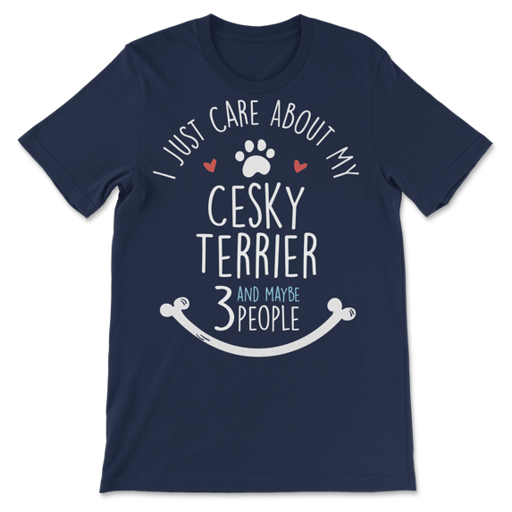 Cesky Terrier Shirt for Women, Girls and Cesky Terrier Lover