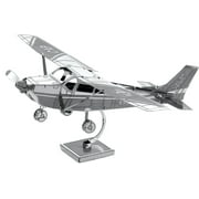 Model Kit Cessna 172 Skyhawk Aircraft Moderate Difficulty Steel Model by Metal Earth