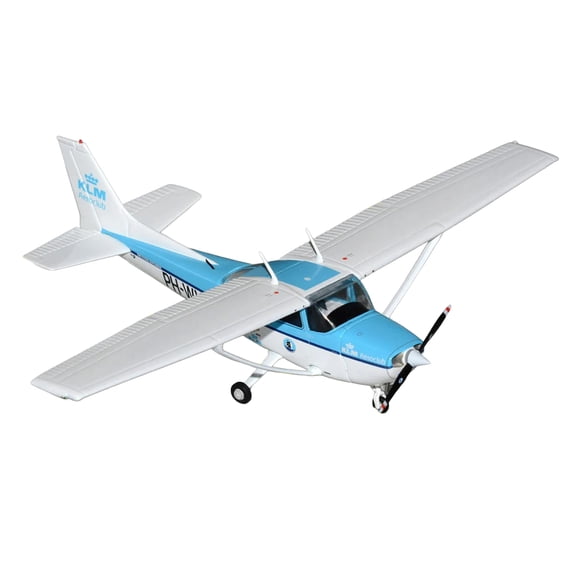 Cessna 172 Skyhawk Aircraft KLM Aeroclub Light Blue & White "Gemini General Aviation" 1/72 Diecast Model Airplane by GeminiJets