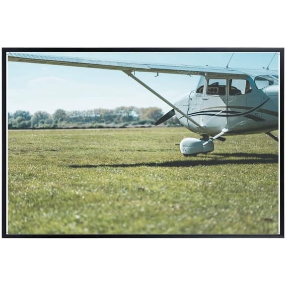 Cessna 172 Wall Art High-Resolution General Aviation Poster Ideal Gift for Pilots and Flight Enthusiasts Airplane Photography Print for Home or Office