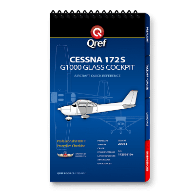 Cessna 172S G1000 QREF Book