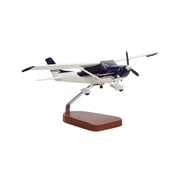 Cessna  182 Skylane Blue & White Large Mahogany Model