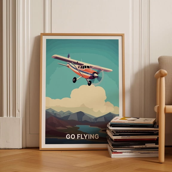 Cessna Skyhawk Aviation Wall Decor