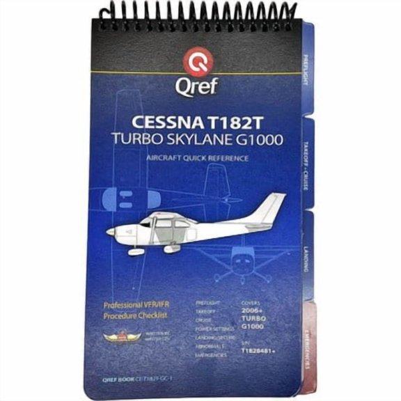 Cessna Turbo 182T G1000 QREF Book