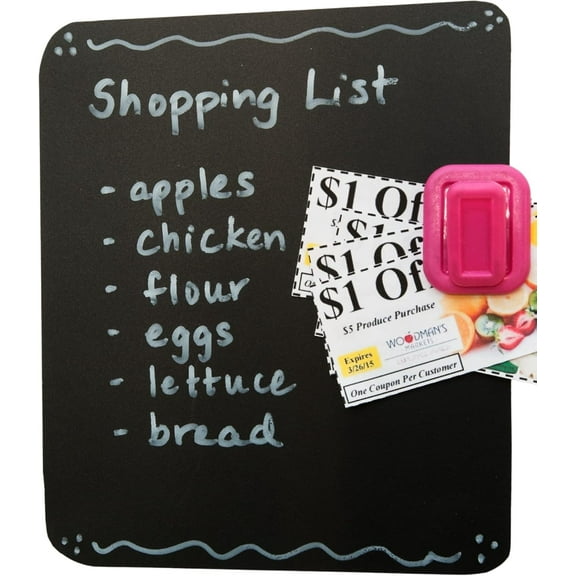 Cestari Kitchen Chalkboard Labels - Erasable Removable Decorative Magnetic 2 pack