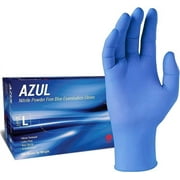 Cestus Azul, Industrial Grade Nitrile Gloves, 5 mil, Large, 100 ct
