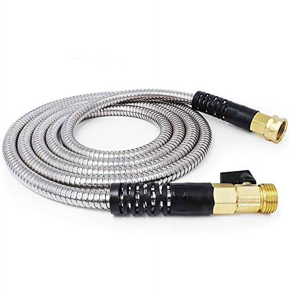 Cesun 10 FT Metal Garden Hose, Drinking RV Water Hose, Reinforced Metal