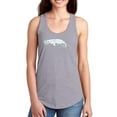 thumbnail image 1 of Cetacea Beluga Whale. Racerback Tank Women -June Erica Vess Designs, Female XX-Large, 1 of 4