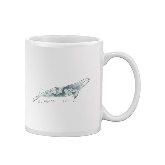 Cetacea Gray. Whale Mug - June Erica Vess Designs,
