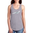 thumbnail image 1 of Cetacea Gray Whale. Racerback Tank Women -June Erica Vess Designs, Female x-Small, 1 of 4