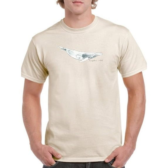 Cetacea Humpback. T-Shirt Men -June Erica Vess Designs, Male Small
