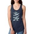thumbnail image 1 of Cetacea Ii Racerback Tank Women -June Erica Vess Designs, Female x-Small, 1 of 4