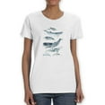 thumbnail image 1 of Cetacea Ii T-Shirt Women -June Erica Vess Designs, Female Large, 1 of 4