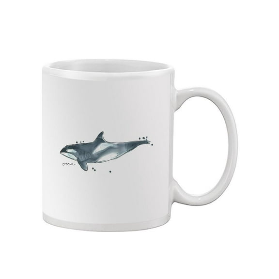 Cetacea Orca Whale. Mug - June Erica Vess Designs,