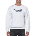 thumbnail image 1 of Cetacea Whale Sweatshirt Men -June Erica Vess Designs, Male XX-Large, 1 of 4