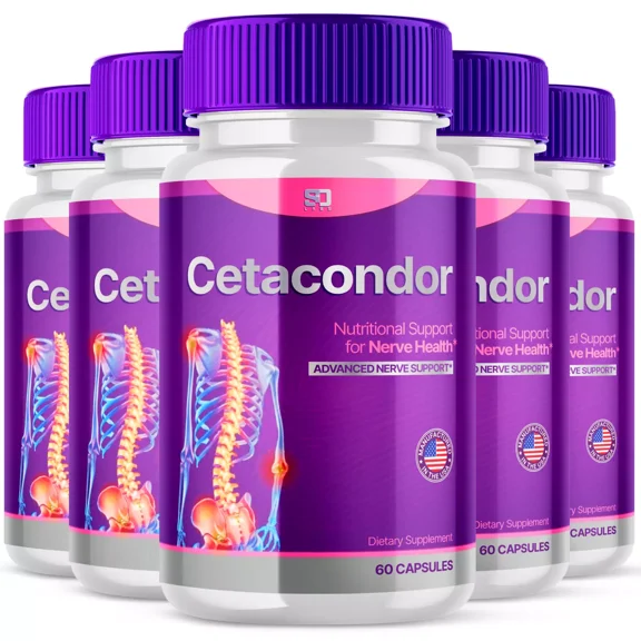 Cetacondor - Boost Daily Focus, Clarity, and Well-Being (5 Pack)