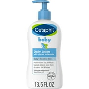 Cetaphil Baby Daily Lotion with Organic Calendula, Sweet Almond & Sunflower Oils, 13.5 oz