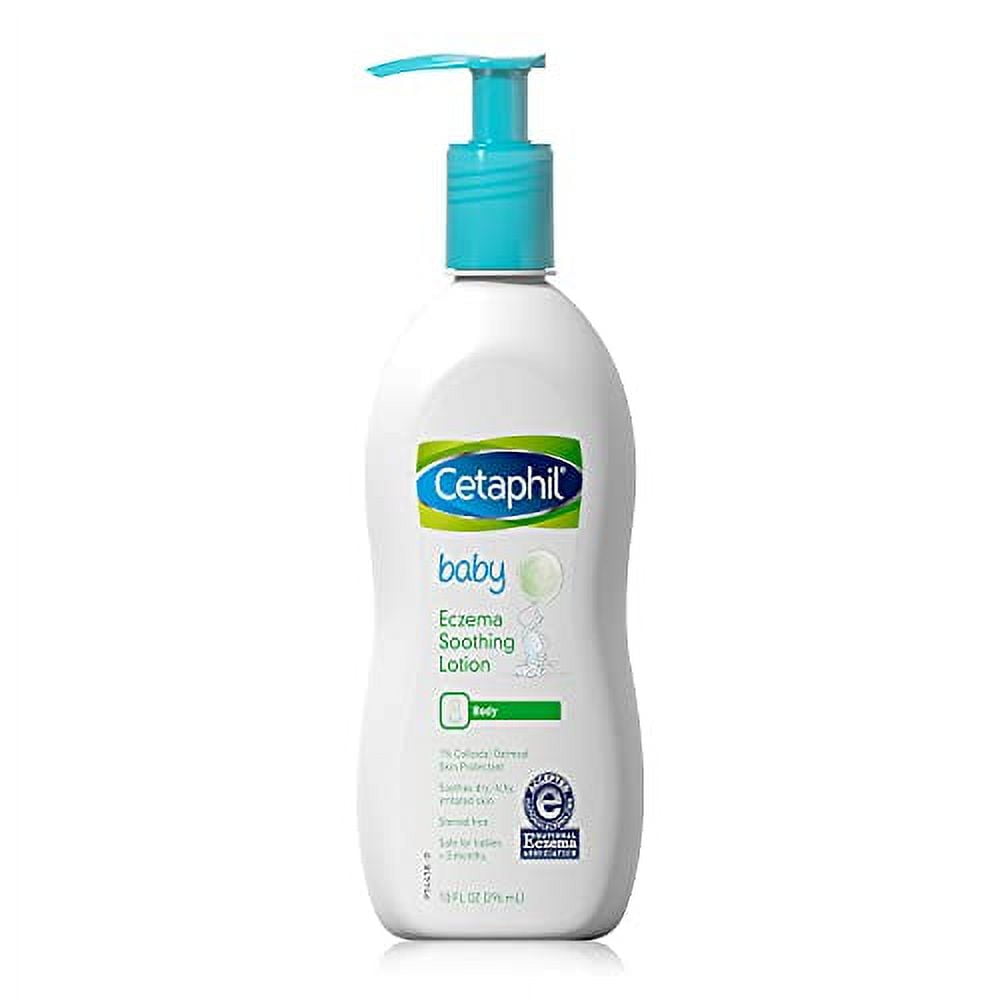 Cetaphil Baby Eczema Soothing Lotion with Colloidal Oatmeal Dermatologist for Dry