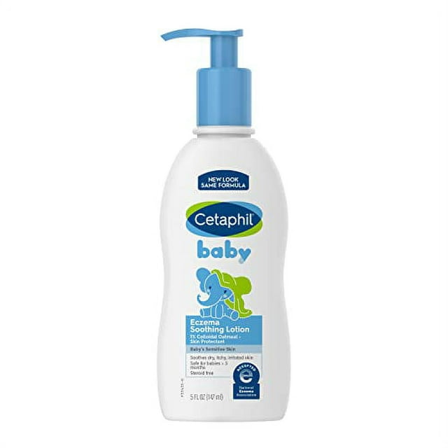 Cetaphil Baby Eczema Soothing Lotion with Colloidal Oatmeal, For Dry ...