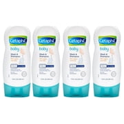 Cetaphil Baby Wash & Shampoo, Calendula, 7.8 fl oz 4 pack Bundle