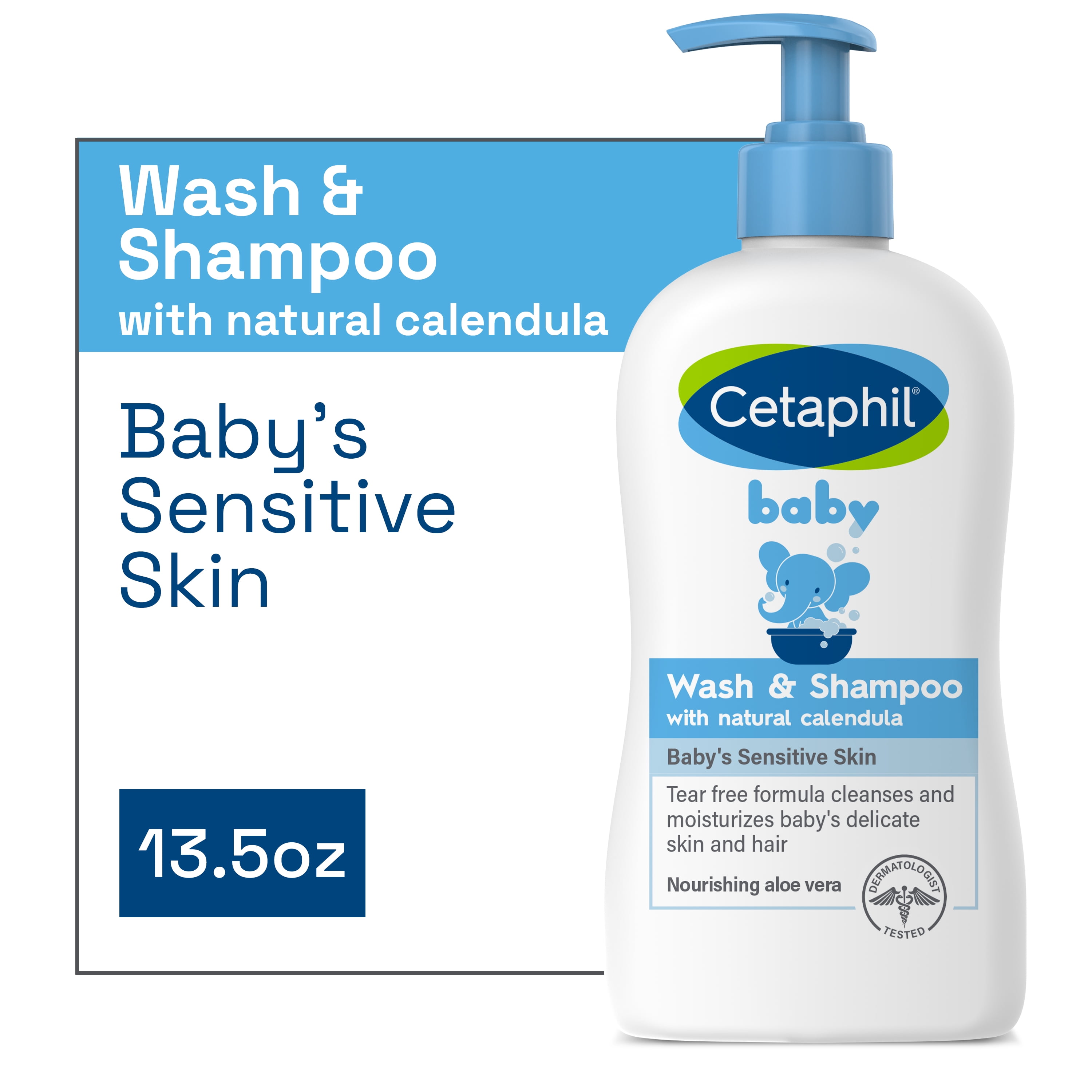 Sữa Tắm Gội Cho Bé Cetaphil Baby Wash & Shampoo With Organic Calendula –  THẾ GIỚI SKINFOOD