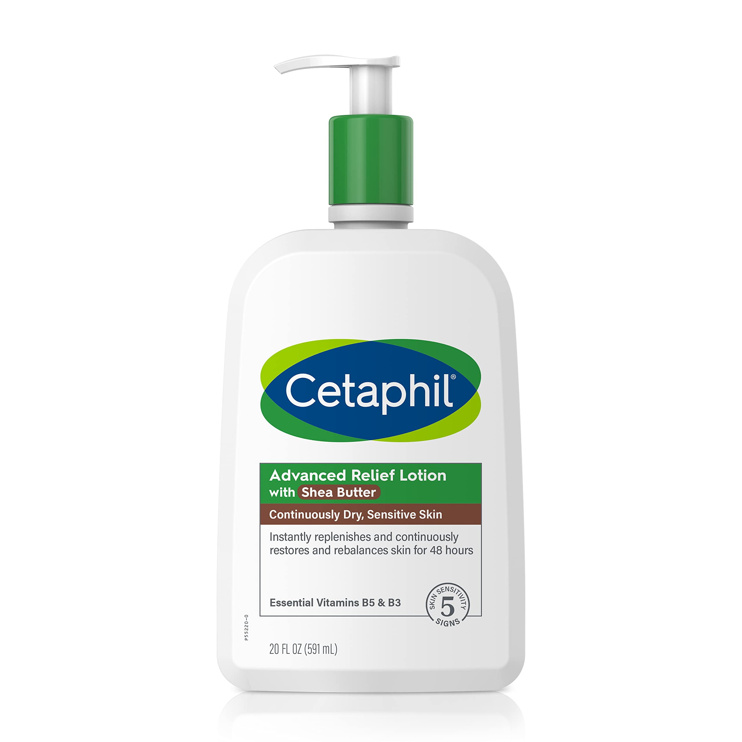 Cetaphil Body Lotion, Advanced Relief Lotion With Shea Butter For Dry, Sensitive Skin, New 20Oz