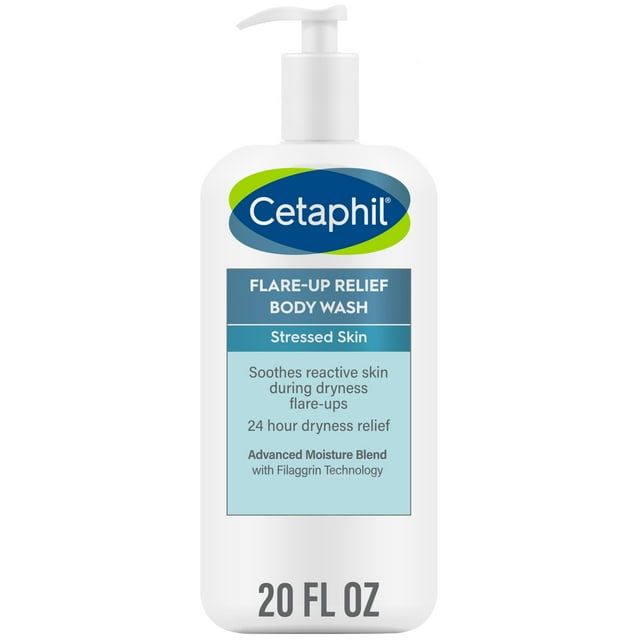 Cetaphil Body Wash, NEW HP29 FlareUp Relief Body Wash with Colloidal