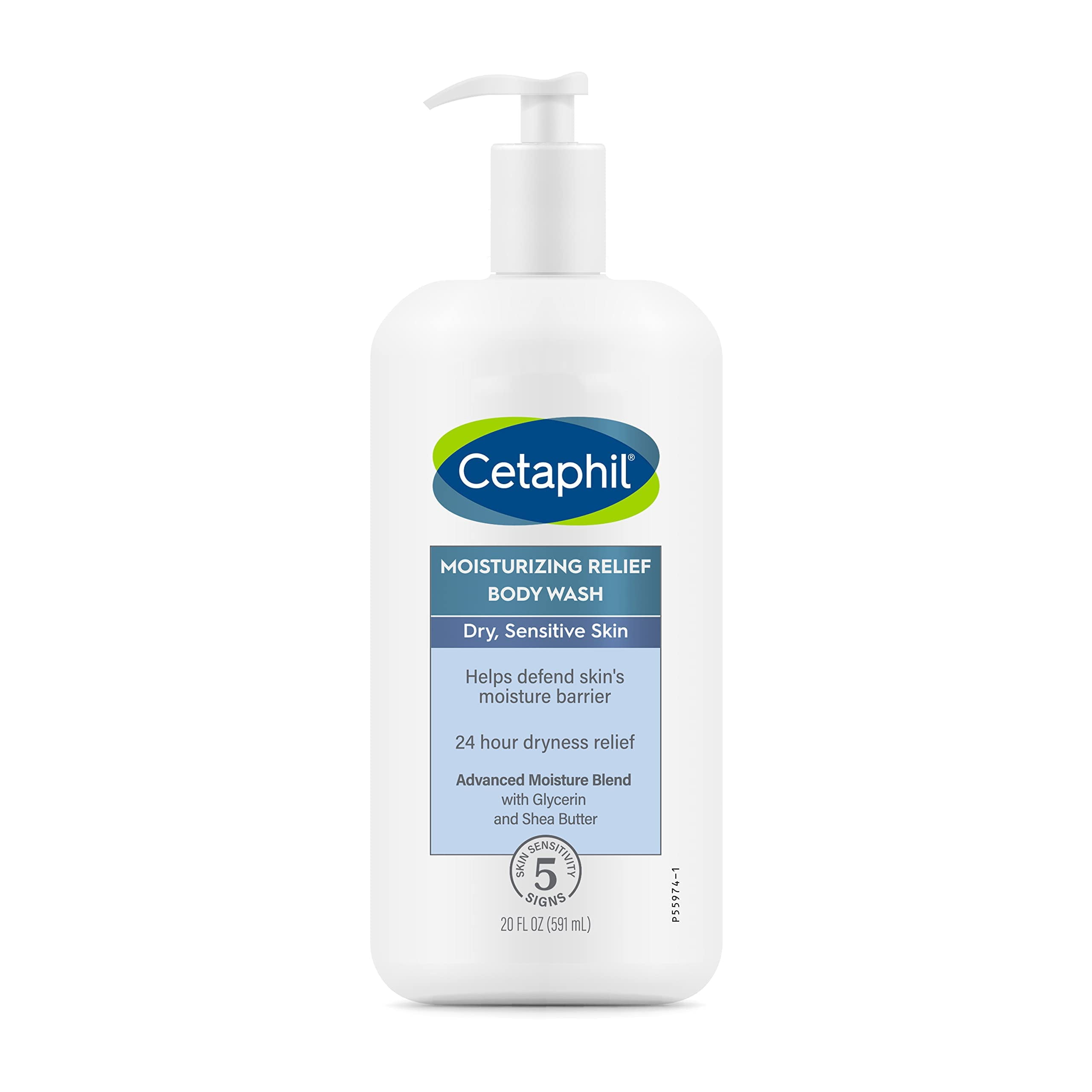 Cetaphil Body Wash, New Moisturizing Relief Body Wash For Sensitive