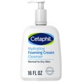 Cetaphil Cream to Foam Face Wash, Hydrating Foaming Cream Cleanser, 16