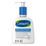 Cetaphil Daily Facial Cleanser 8oz Combination To Oily Skin Pack of 3