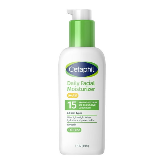 Cetaphil Daily Facial Moisturizer, SPF 15, 4 fl oz