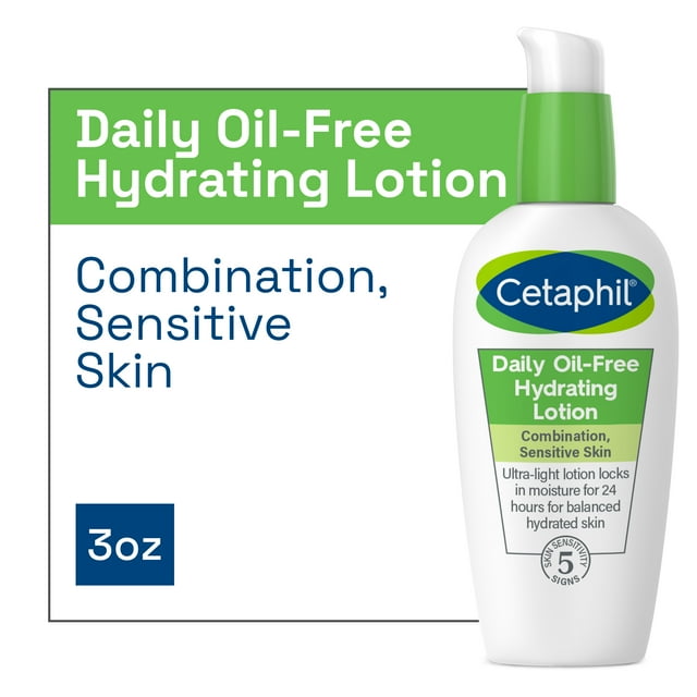 Cetaphil Daily Oil Free Hydrating Lotion for Face with Hyaluronic Acid