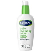 Cetaphil Daily Oil Free Hydrating Lotion with Hyaluronic Acid, 3 fl oz