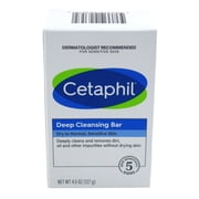 Cetaphil Deep Cleansing Bar 4.5oz Pack of 3