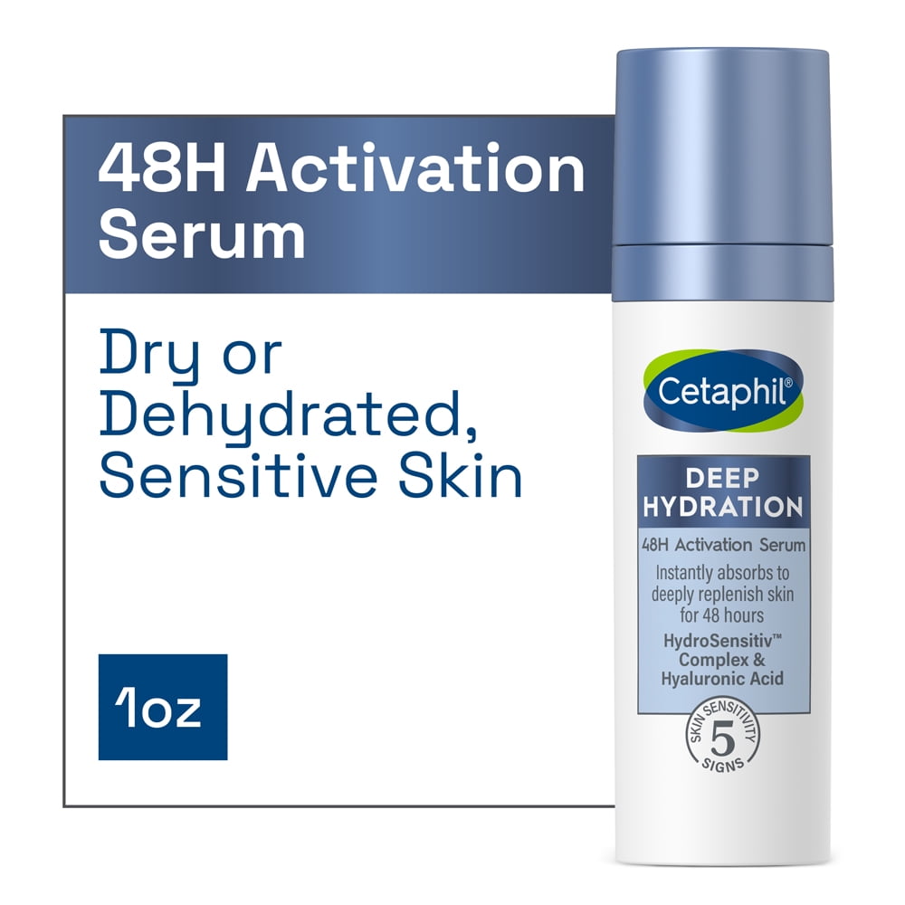Cetaphil Deep Hydration Fragrance Free 48 Hour Activation Serum for