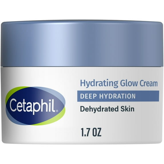 Cetaphil Deep Hydration Healthy Glow Daily Face Cream, 1.7 oz, 48 Hour Face Moisturizer
