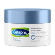 Cetaphil Deep Hydration Healthy Glow Daily Face Cream With Hyaluronic Acid, Vitamin E & Vitamin B5, Dermatologist Recommended, 1.7 oz