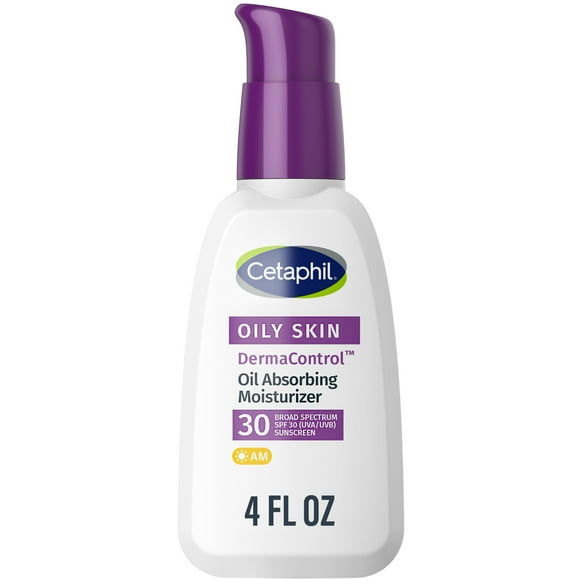 Cetaphil Derma Control Oil Absorbing Moisturizer SPF 30, 4 fl oz