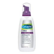 Cetaphil Dermacontrol Oil Removing Foam Wash, Face Wash For Oily Skin, 8 Oz 2 Pack