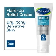 Cetaphil Eczema Flare-Up Relief Cream for Eczema Prone Skin, 8 oz, 48-Hour Hydration