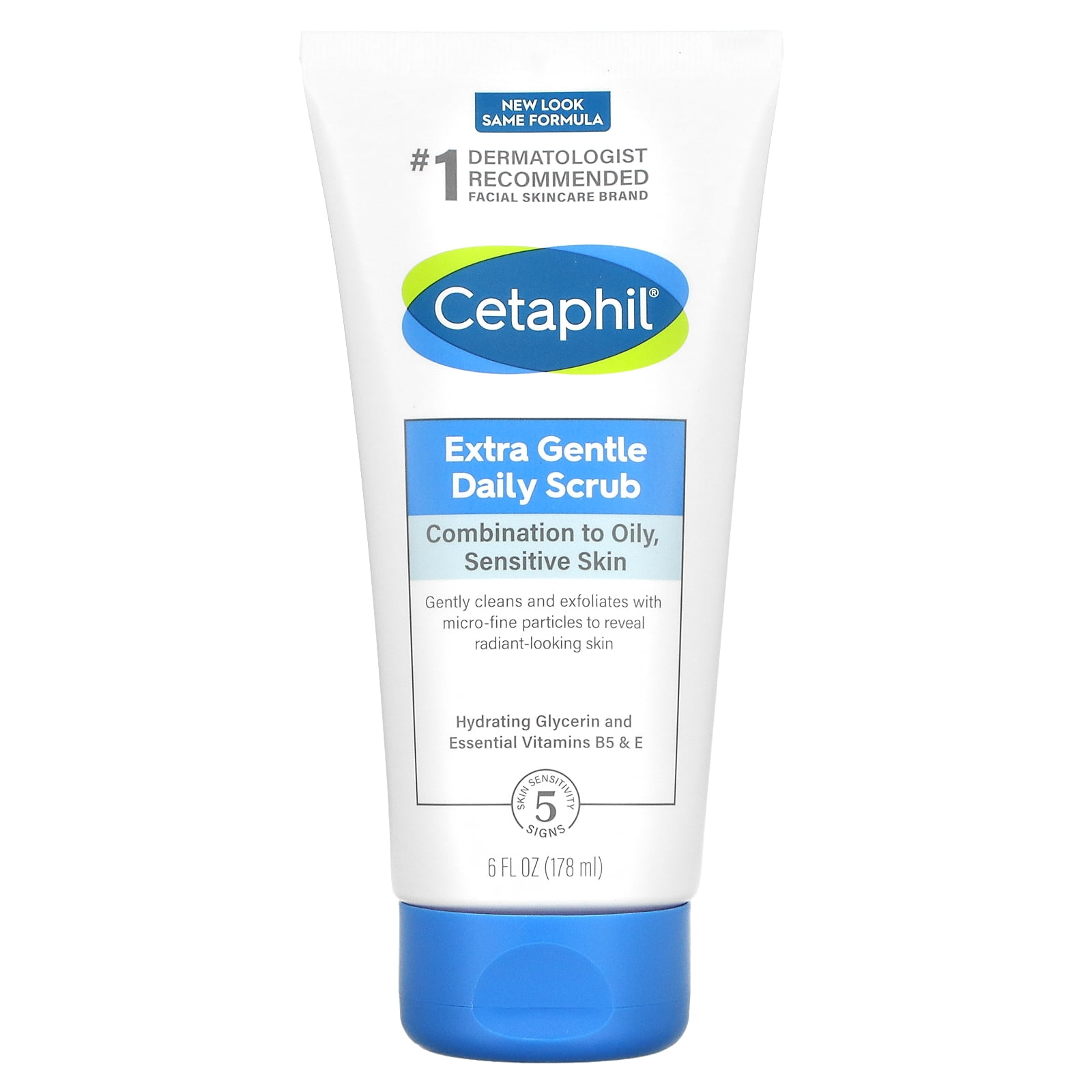 Cetaphil, Extra Gentle Daily Scrub, 6 fl oz (178 ml)