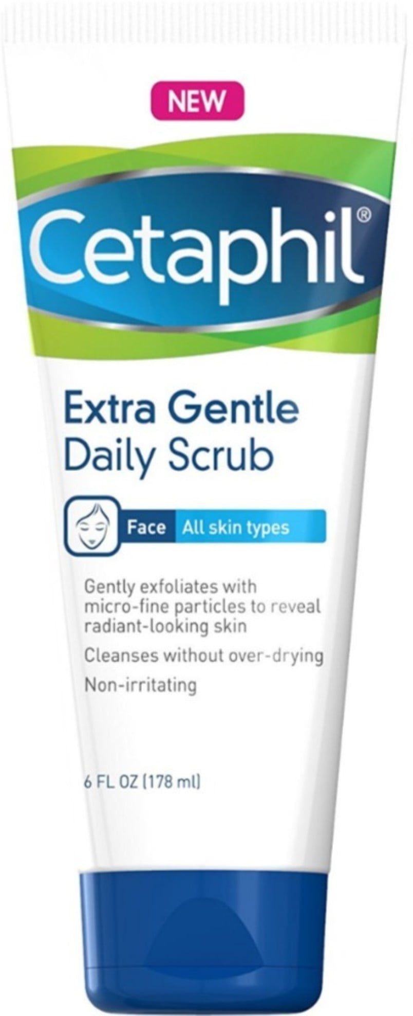 Cetaphil Extra Gentle Daily Scrub 6 oz (Pack of 4)