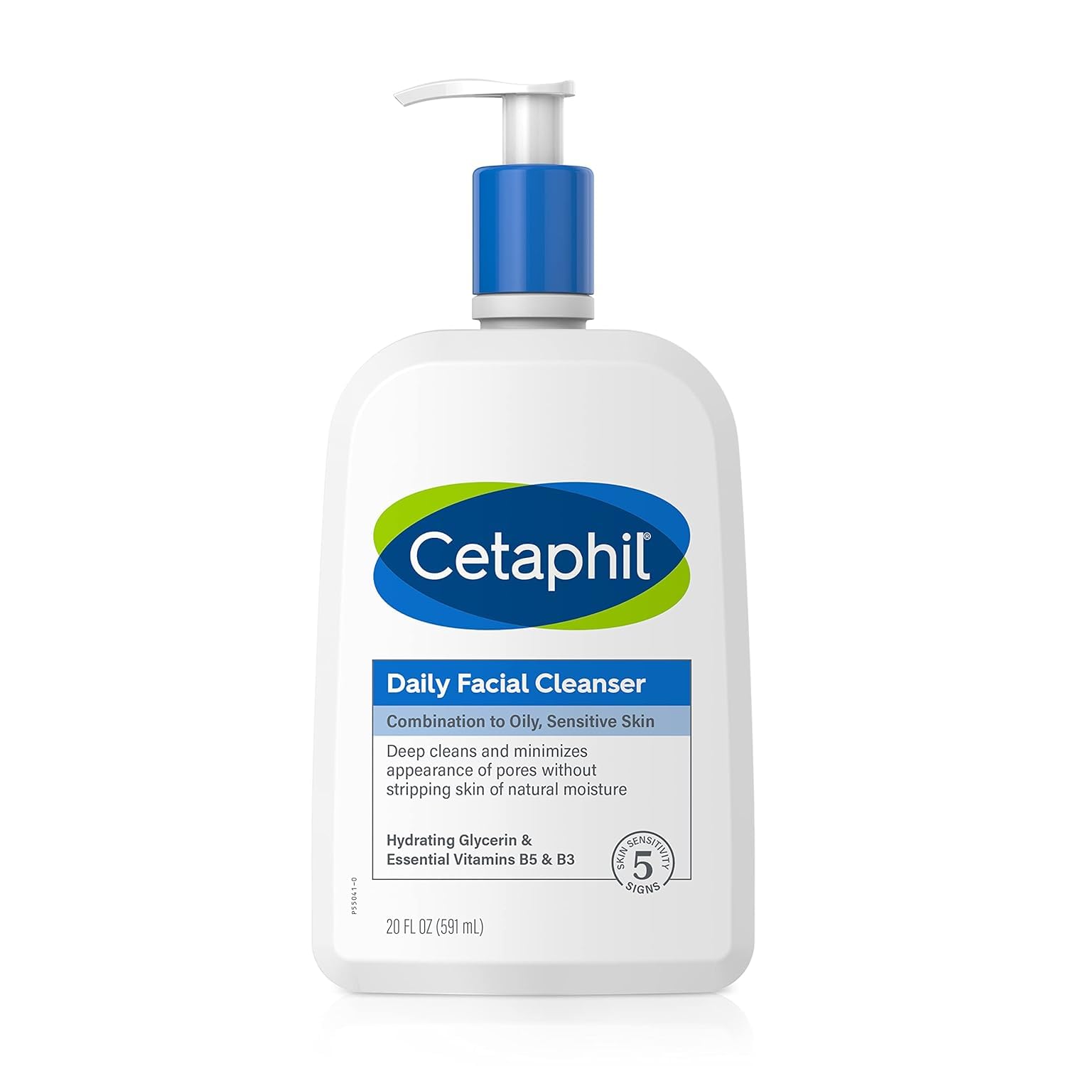 Cetaphil Face Wash, Daily Facial Cleanser For Sensitive, Combination To
