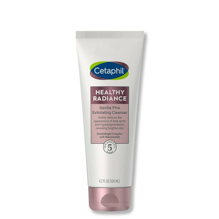 Cetaphil Face Wash, Gentle Exfoliating Cleanser for Healthy