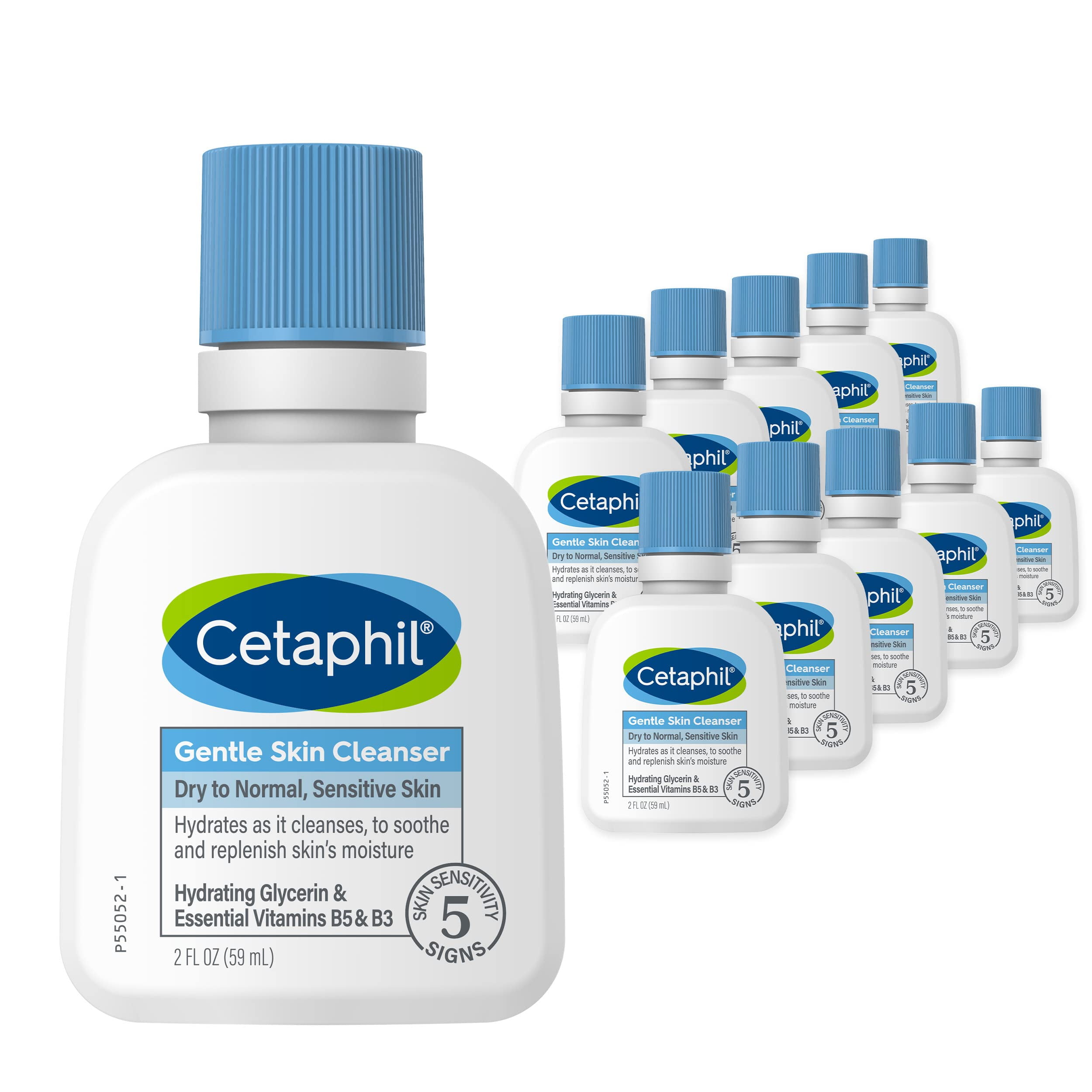 Cetaphil Face Wash, Hydrating Gentle Skin Cleanser For Dry To Normal