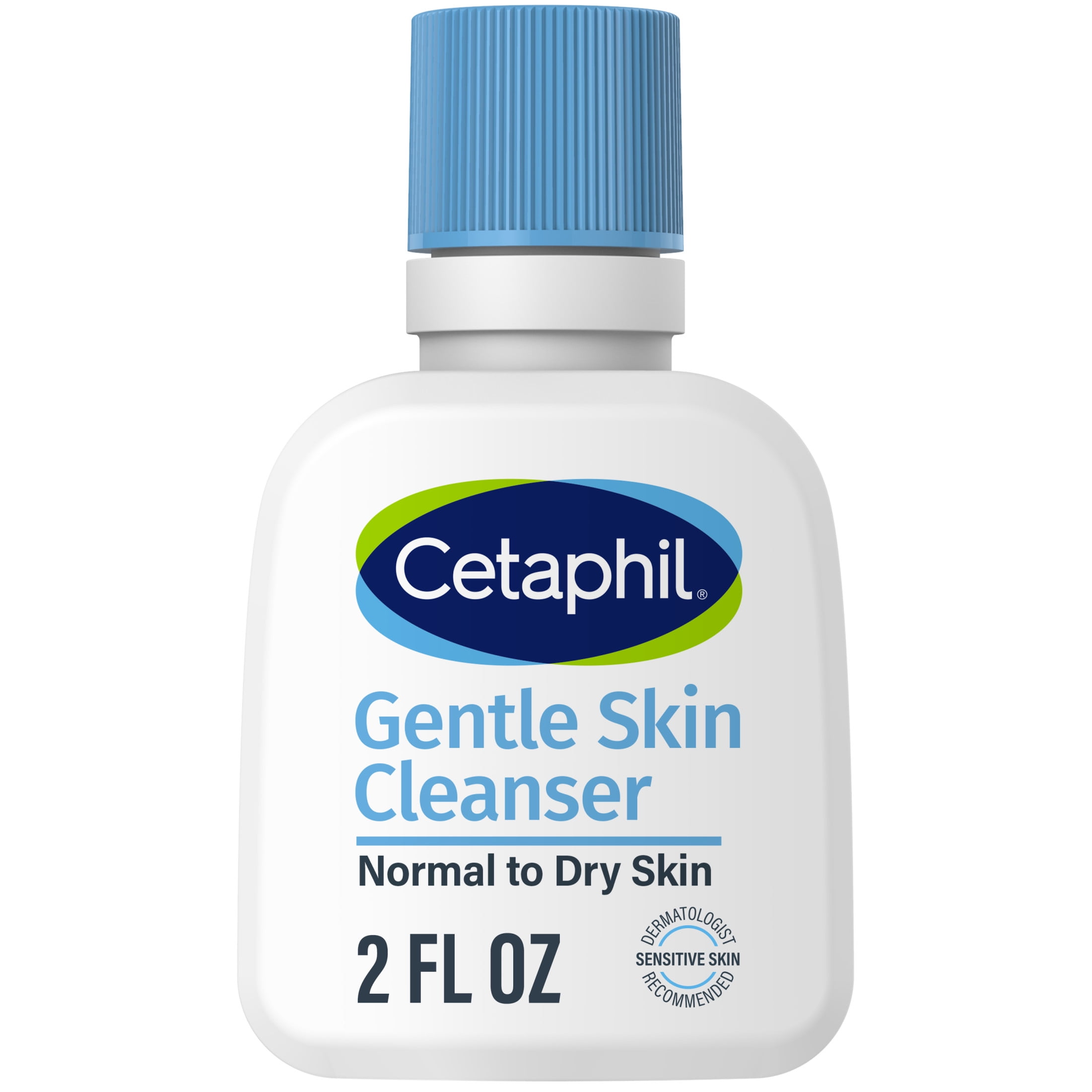 Cetaphil Face Wash Hydrating Gentle Skin Cleanser for Dry to Normal Sensitive Skin, 2 oz