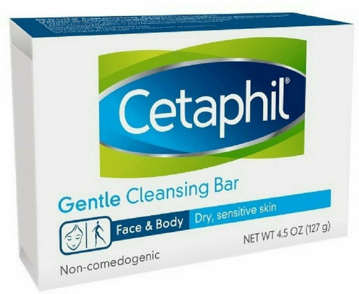 Cetaphil Gentle Cleansing Bar, Hypoallergenic, 4.5 Ounce - Walmart.com